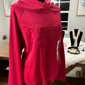 Pink Reebok Hoodie Sweater